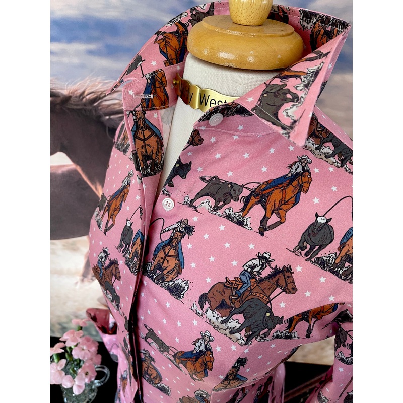 LUCILLE SHIRT IN ROSE