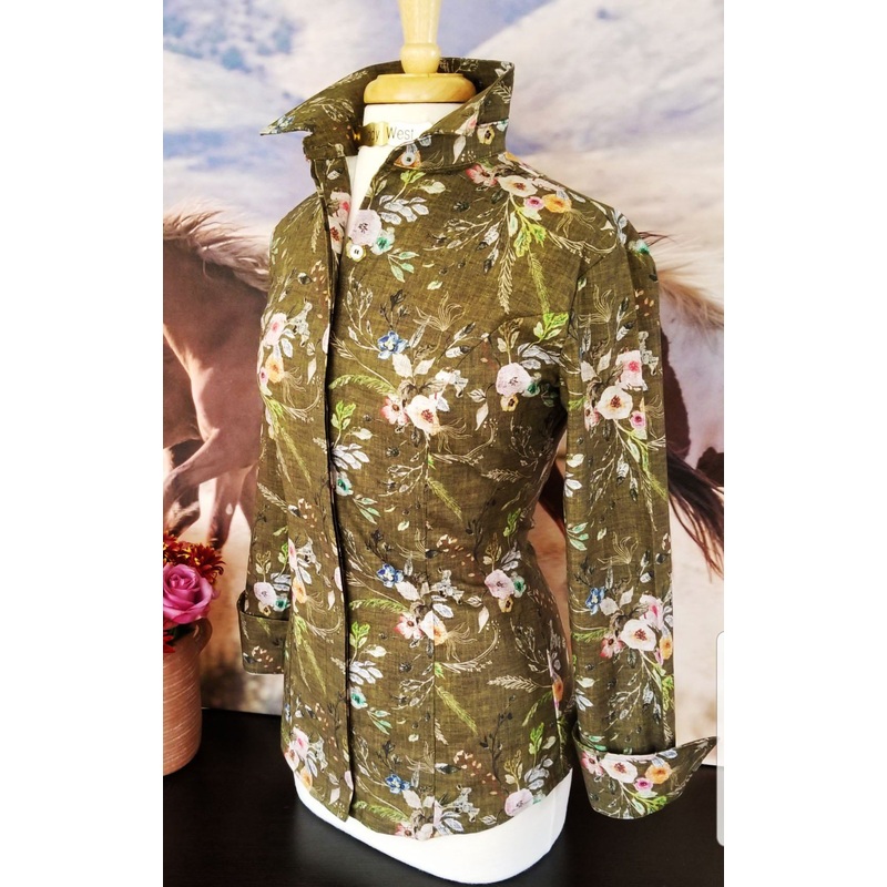 WILDE FIELDS SHIRT IN OLIVE