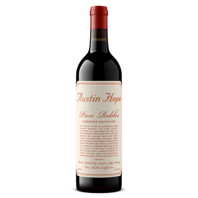 Austin Hope 1 Liter 2023 Paso Robles Cabernet Sauvignon