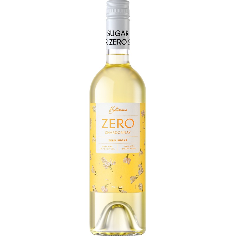 Bellissima Zero Sugar Chardonnay wine 750ML