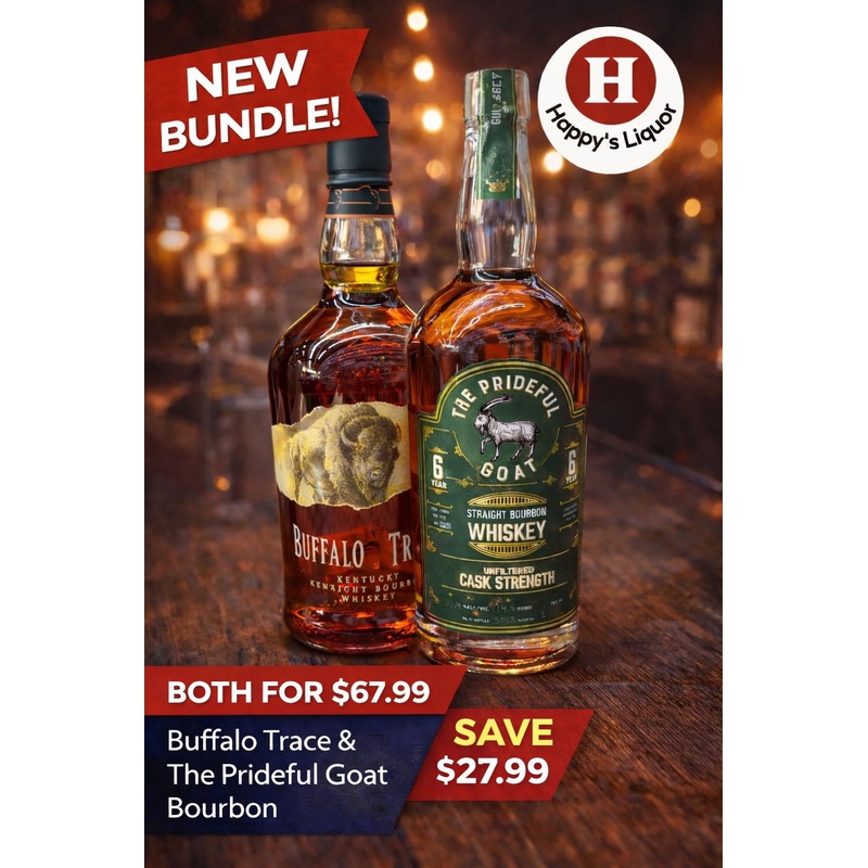 Buffalo Trace & The prideful Goat 6 Years 750ml Bundle