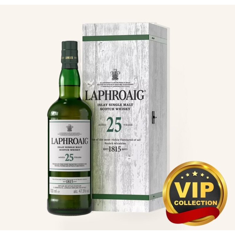 Laphroaig Single Malt Scotch Cask Strength 25 Yr 94.6 700Ml