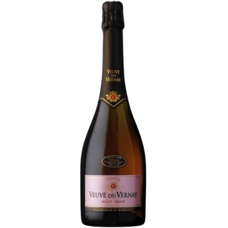 Veuve DU Vernay Brut Rose Champagne (750ml)