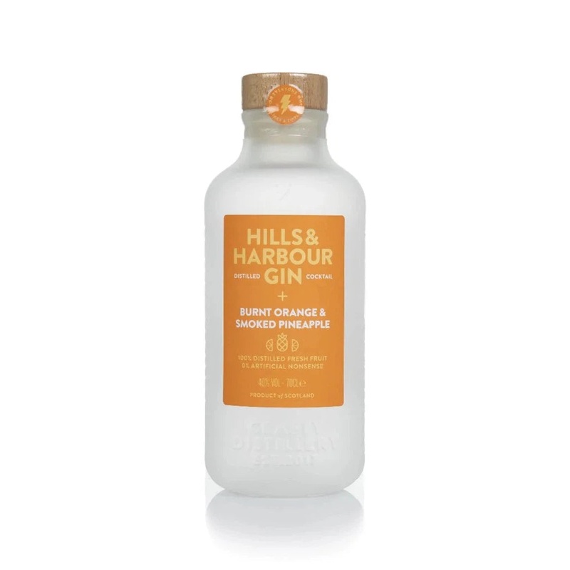 Hills & Harbour Burnt Orange & Smoked Pineapple Distilled Gin Cocktail