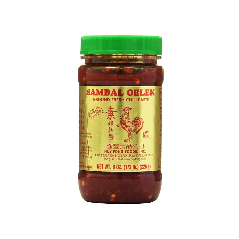 HUY FONG SAMBAL OELEK CHILI PASTE 8OZ