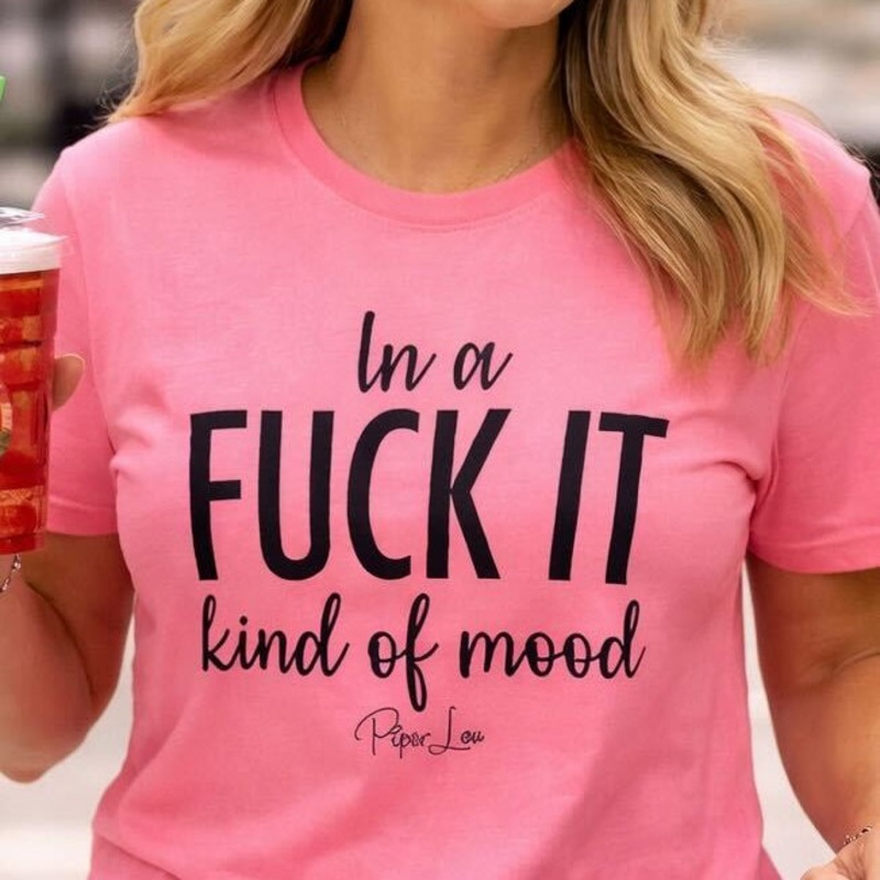 In A Fuck It Type Of Mood - Classic Tee White