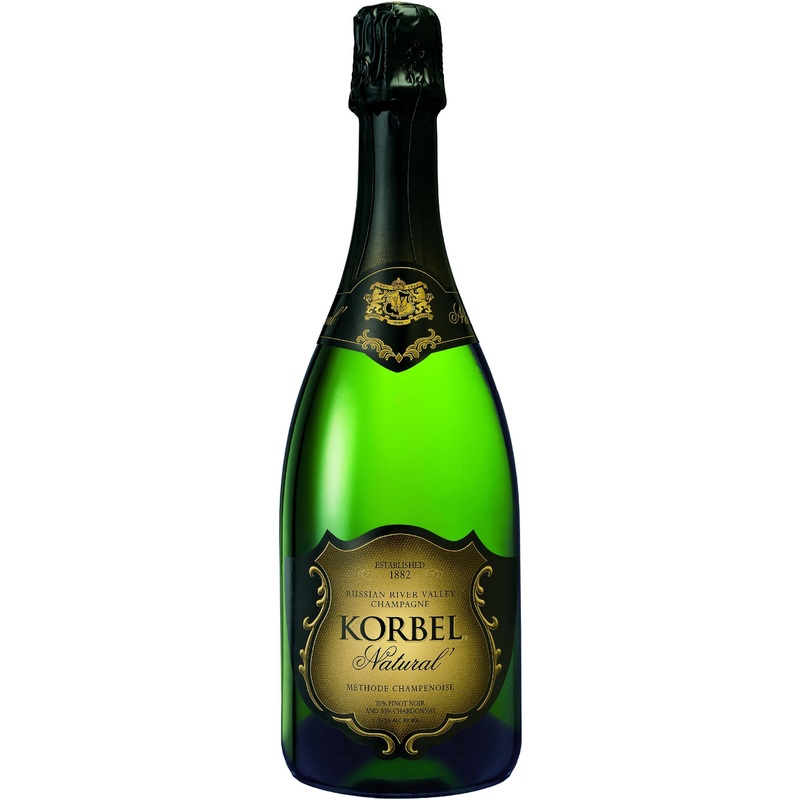 Korbel Champagne Cellars Pinot Noir Sonoma Natural Russian