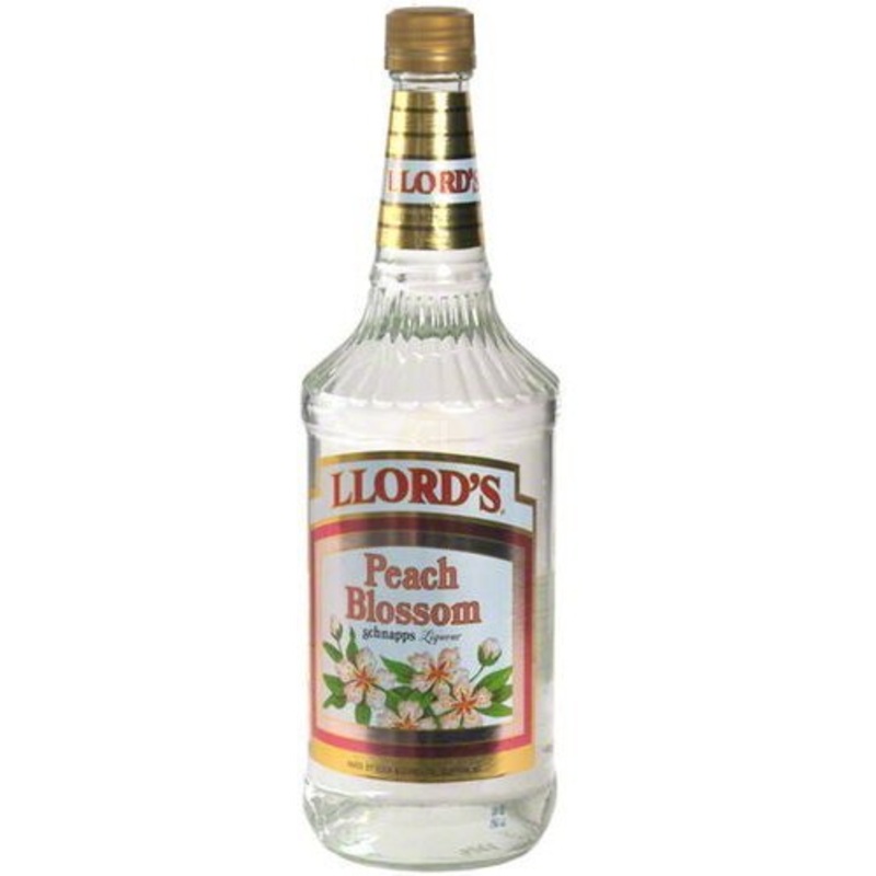 Llord s Peach Blossom Schnapps Liqueur spirits