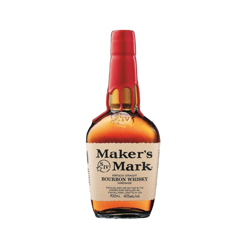 Maker's Mark Straight Bourbon Whiskey 700ml (ABV 40%)