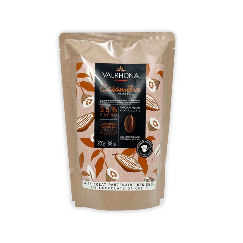 VALRHONA CARAMELIA 36% BAKING CHOCOLATE 250g