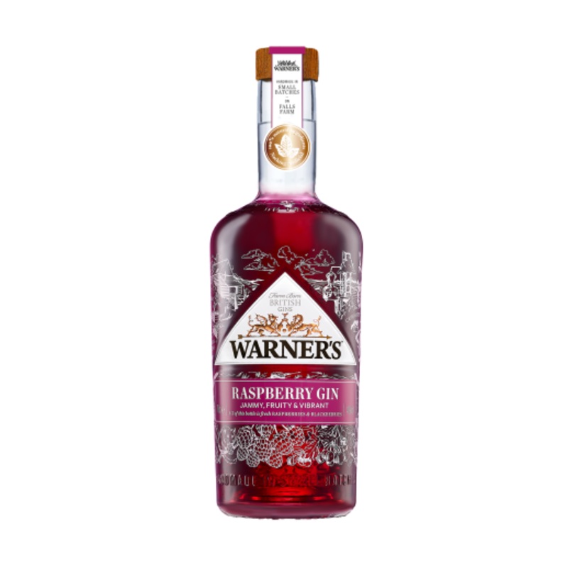 Warners Gin Raspberry 750ML