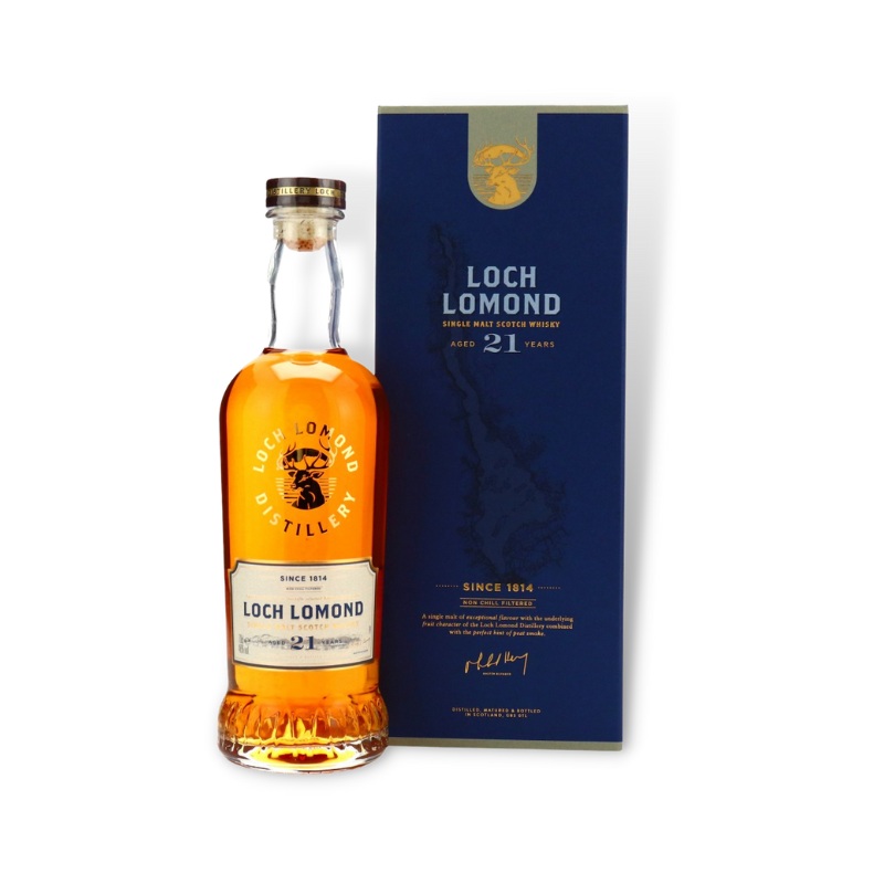 Loch Lomond 21 Year Old Single Malt Scotch Whisky 700ml (ABV 46%)
