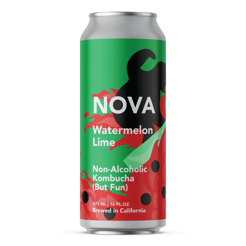 Nova Watermelon Lime N/A Kombucha