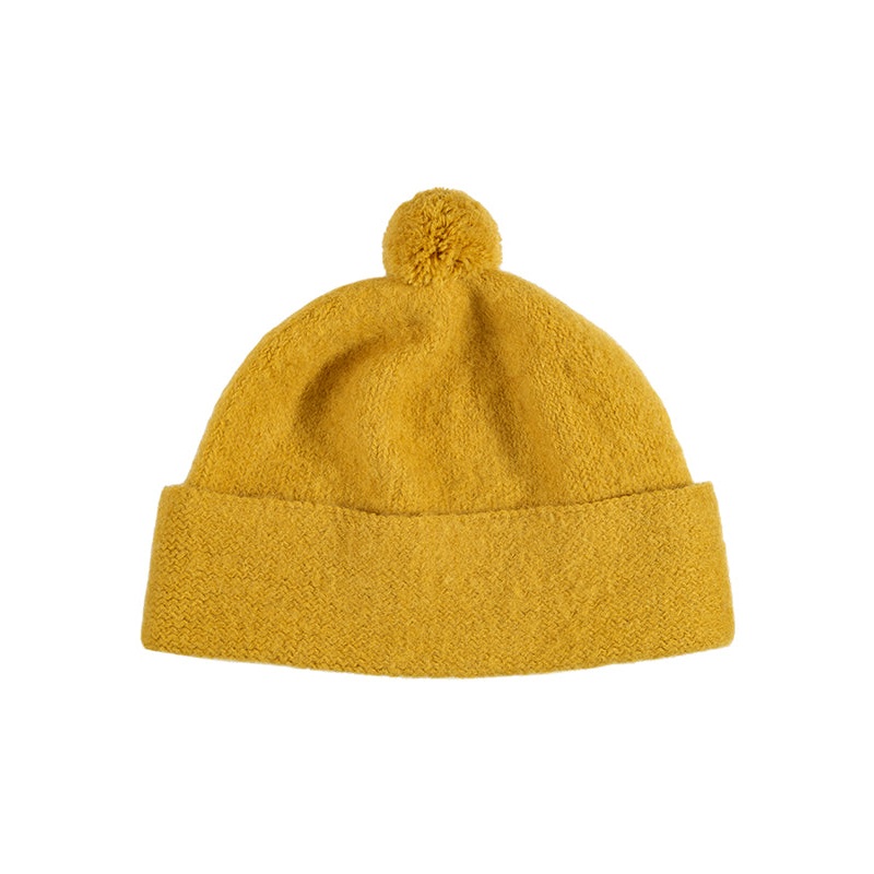 Plain Shetland Hat Old Gold Plain Shetland Hat Old Gold