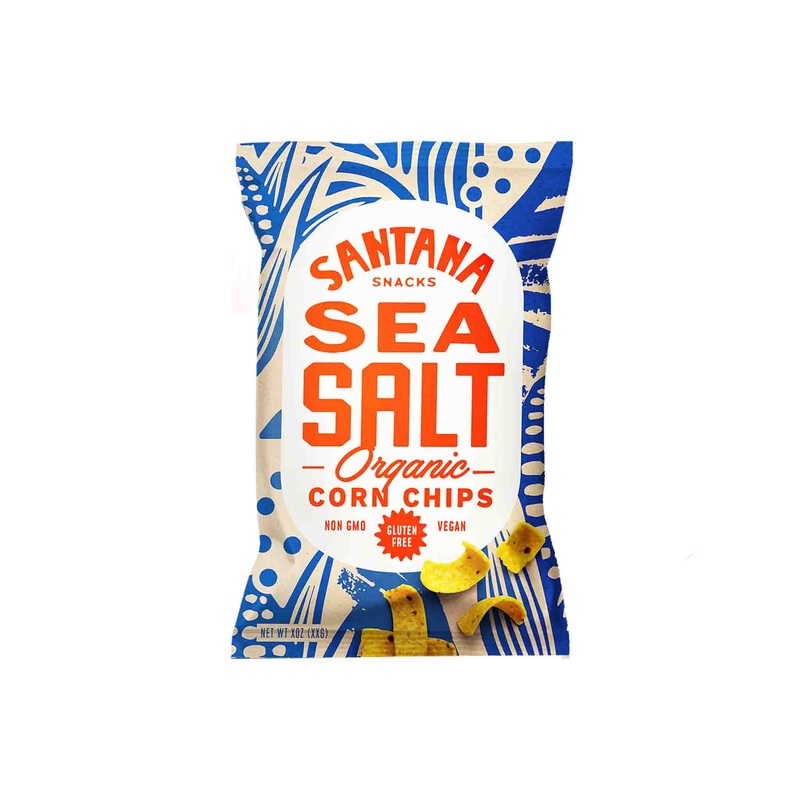 SANTANA SNACKS GLUTEN FREE ORGANIC CORN CHIPS 5oz