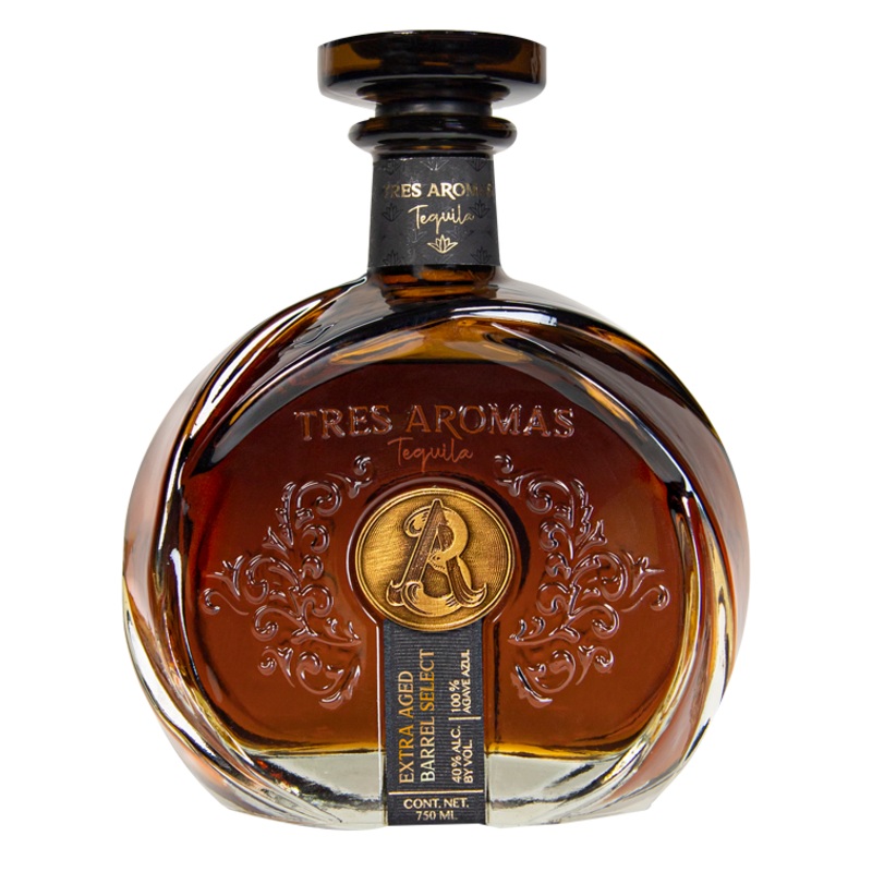 Tres Aromas Extra Aged Barrel Select Tequila 750ml