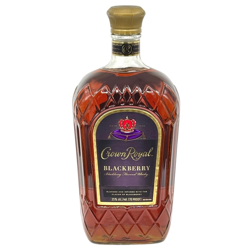 Crown Royal Blackberry Flavored Canadian Whisky 1.75L