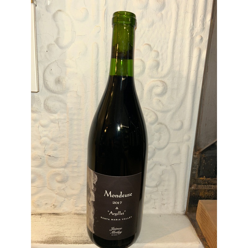 Mondeuse "Argillet", Jaimee Motley 2017 (Santa MAria Valley, California)