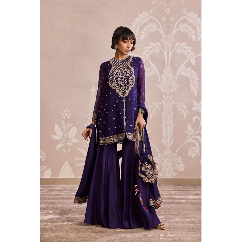 Raag Kurta Set Purple