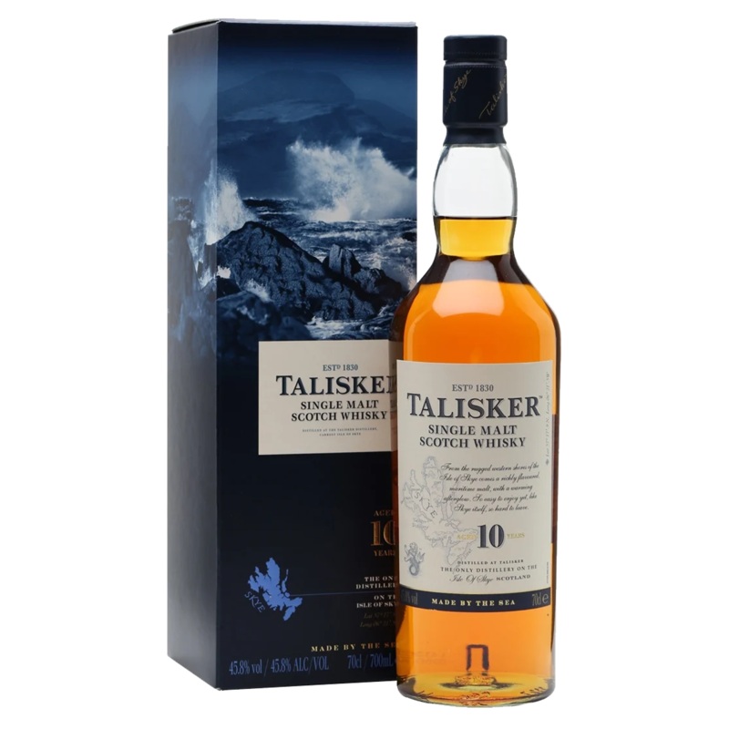 Talisker 10 Years Single Malt Scotch Whisky