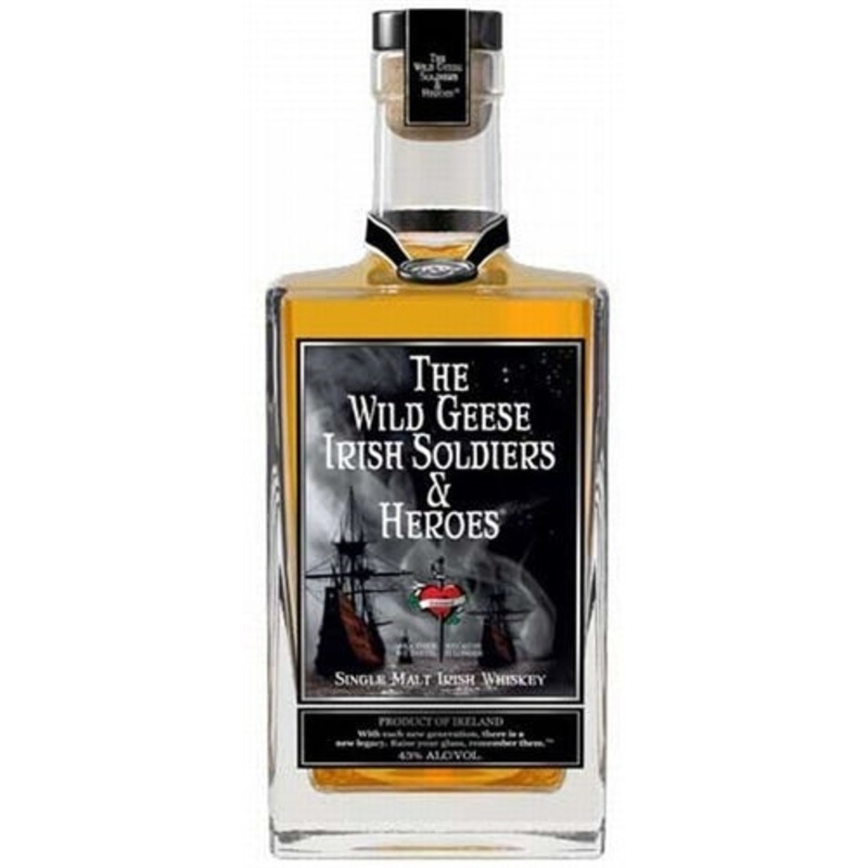 The Wild Geese Irish Soldiers & Heroes Single Malt Irish Whiskey 750ML