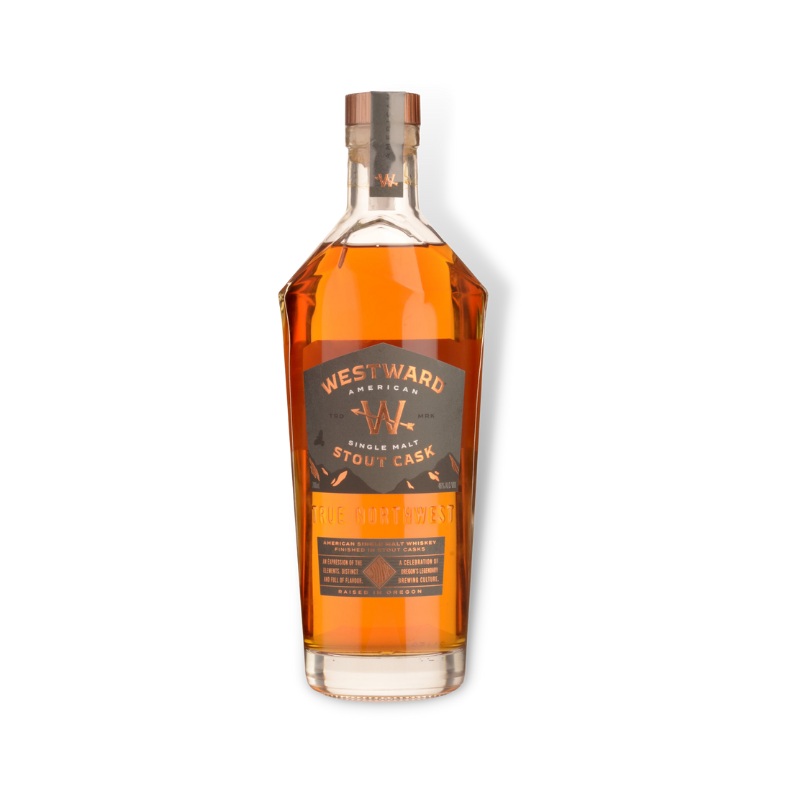 Westward Stout Cask American Single Malt Whiskey 700ml (ABV 45%)