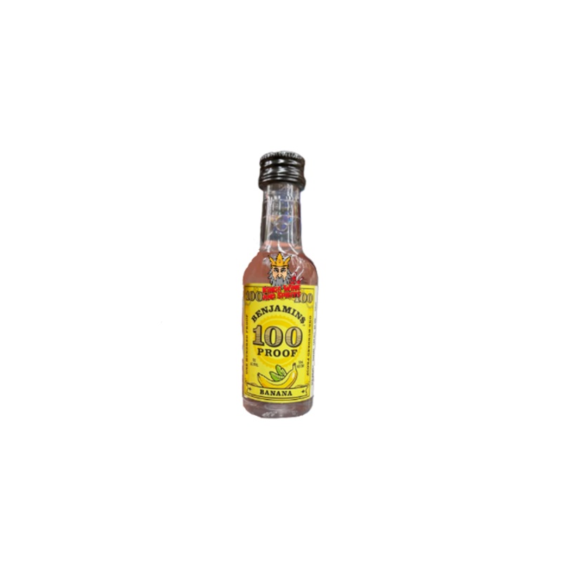 Benjamins 100 proof Banana (12x50ml)