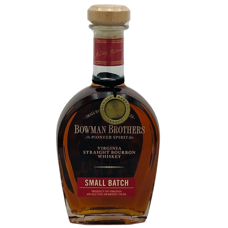 Bowman Brothers "Blackwell's Pick" Single Barrel Small Batch Bourbon Whiskey