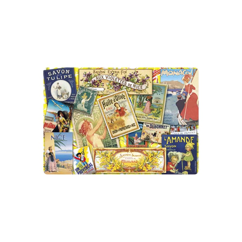 CARTEXPO "PATCHWORK PROVENCE" VINTAGE STYLE PLACEMAT