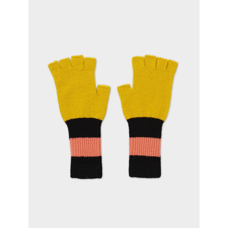 FINGERLESS GLOVES TURMERIC FINGERLESS GLOVES TURMERIC