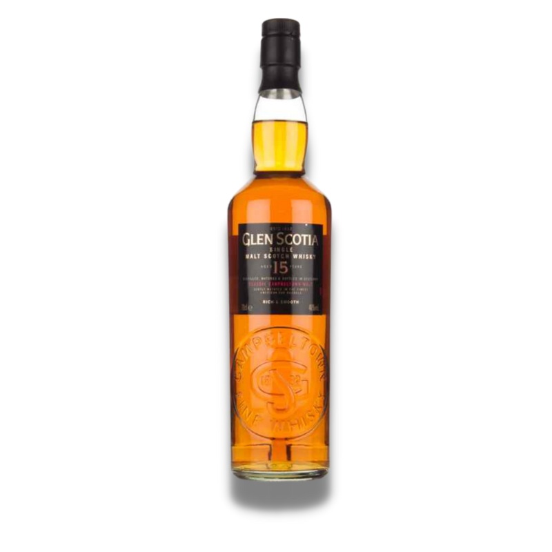 Glen Scotia 15 Year Old Single Malt Scotch Whisky 700ml (ABV 46%)