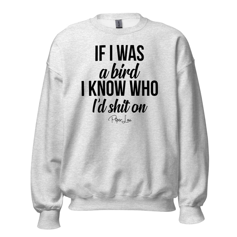 If I Was A Bird - Crewneck Sweatshirt White