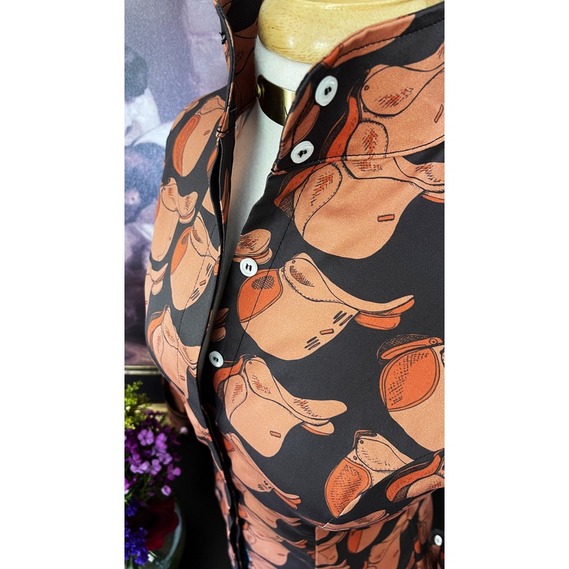LA SELLE SHIRT IN ONYX