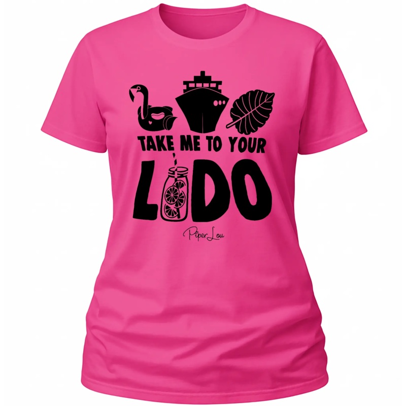 Take Me To Your Lido - Classic Tee White