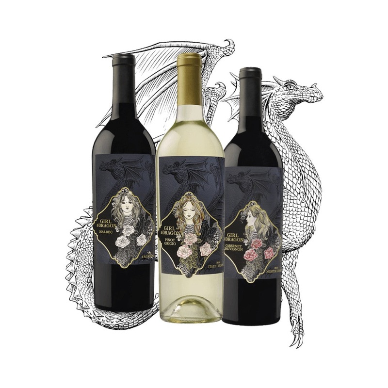 Girl And Dragon Full Collection 3x 750ml
