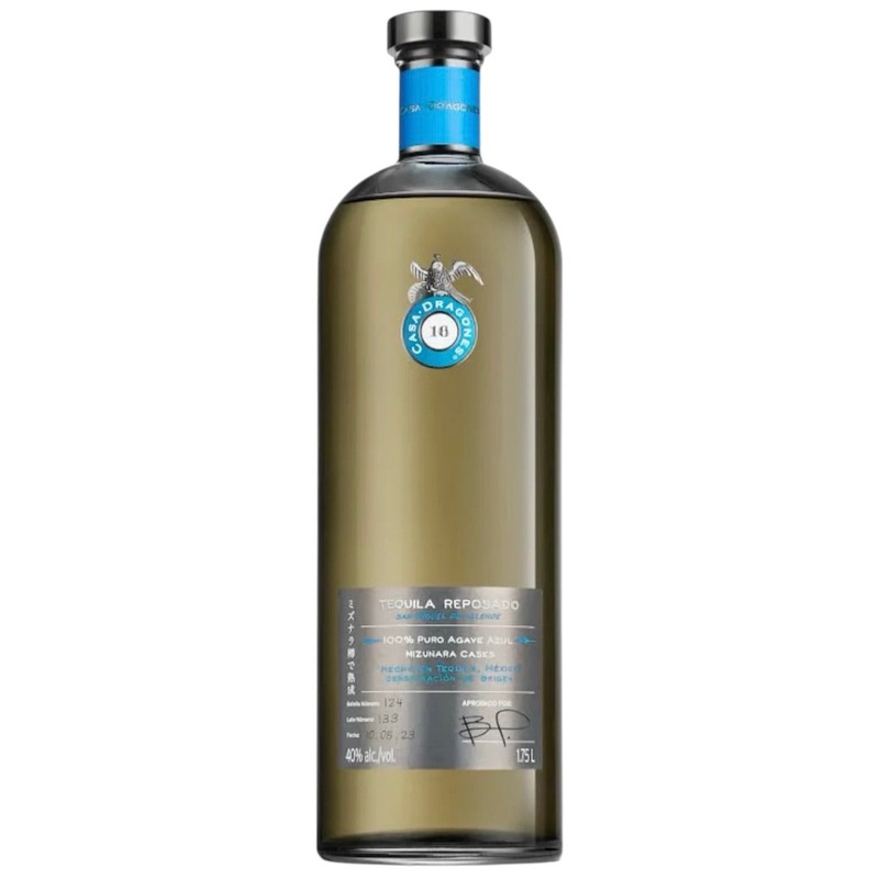 Casa Dragones Mizunara Casks Reposado Tequila 1.75L (1750 ml)
