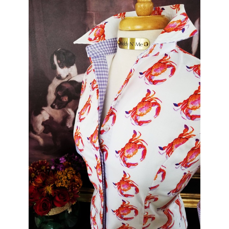 CRAB LOVE SHIRT IN LILAC