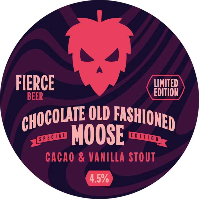 Fierce Chocolate Old Fashioned Moose 440ml Can