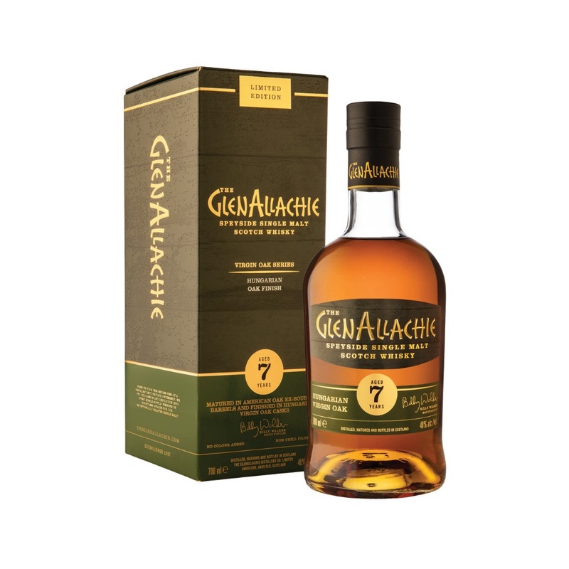 Glenallachie 7YO Hungarian Virgin Oak Scotch Whisky 700ml (ABV 48%)