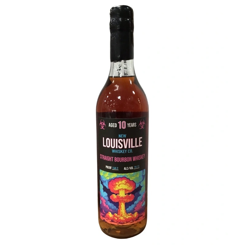 Nulu New Louisville Whiskey Co. 10 Year HAZMAT Bourbon 'KY CUSTARD' 140.2 Proof