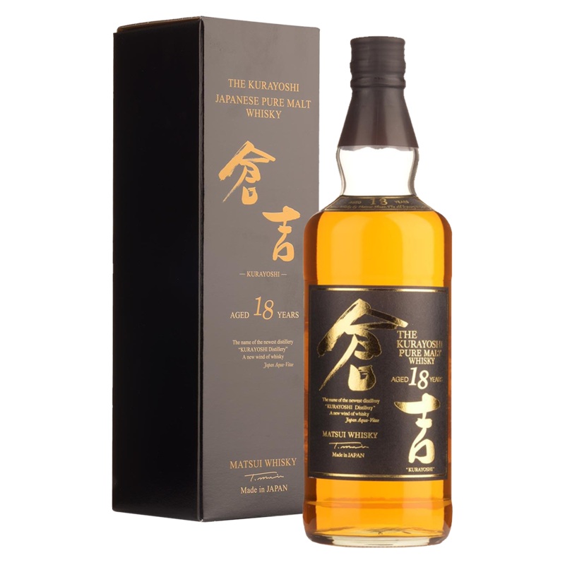 The Kurayoshi 18 Years Pure Malt Japanese Whisky