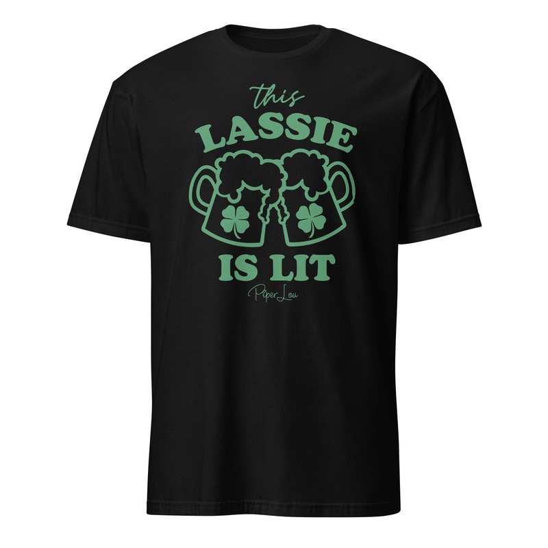 This Lassie Is Lit Classic Tee White