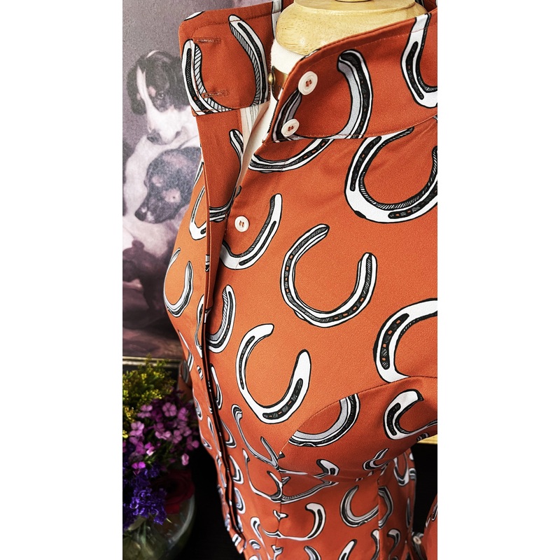 GIDDY UP SHIRT IN CINNAMON