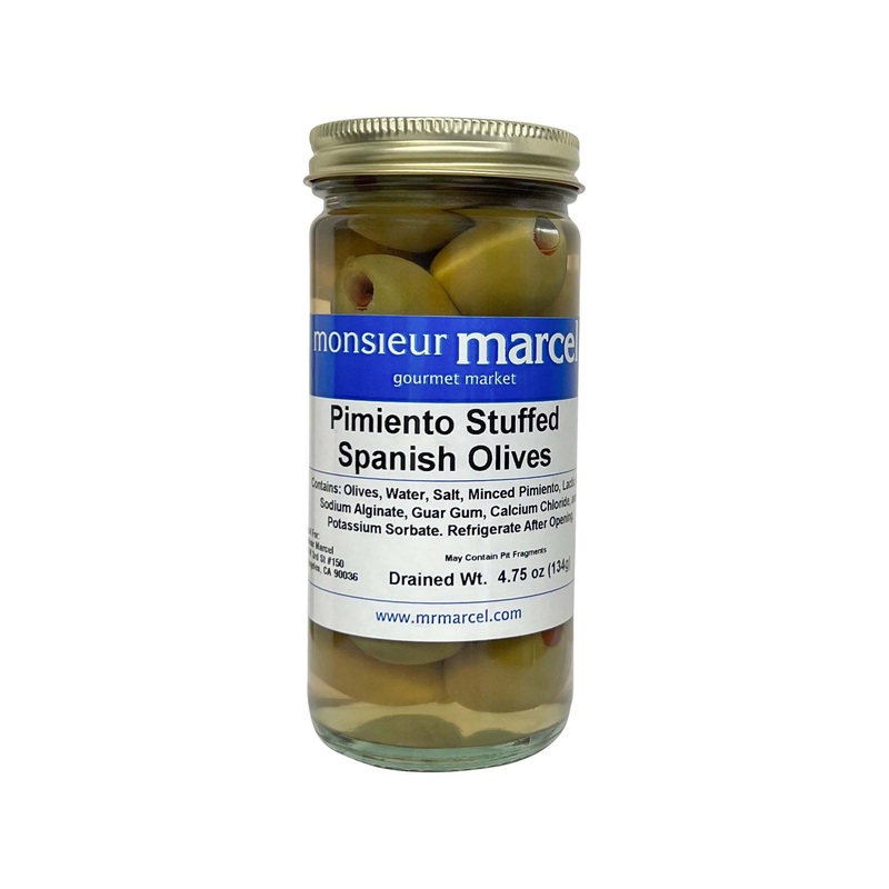 MONSIEUR MARCEL PIMENTO STUFFED SPANISH OLIVES 4.75oz