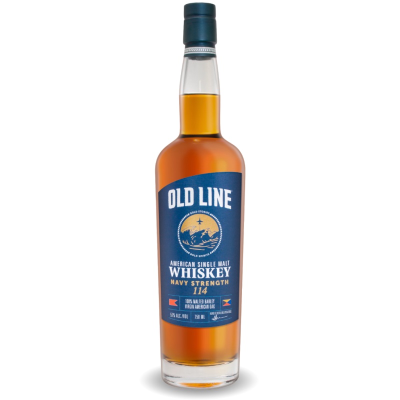 Old Line American Single Malt Whiskey Navy Strength 114 Premium