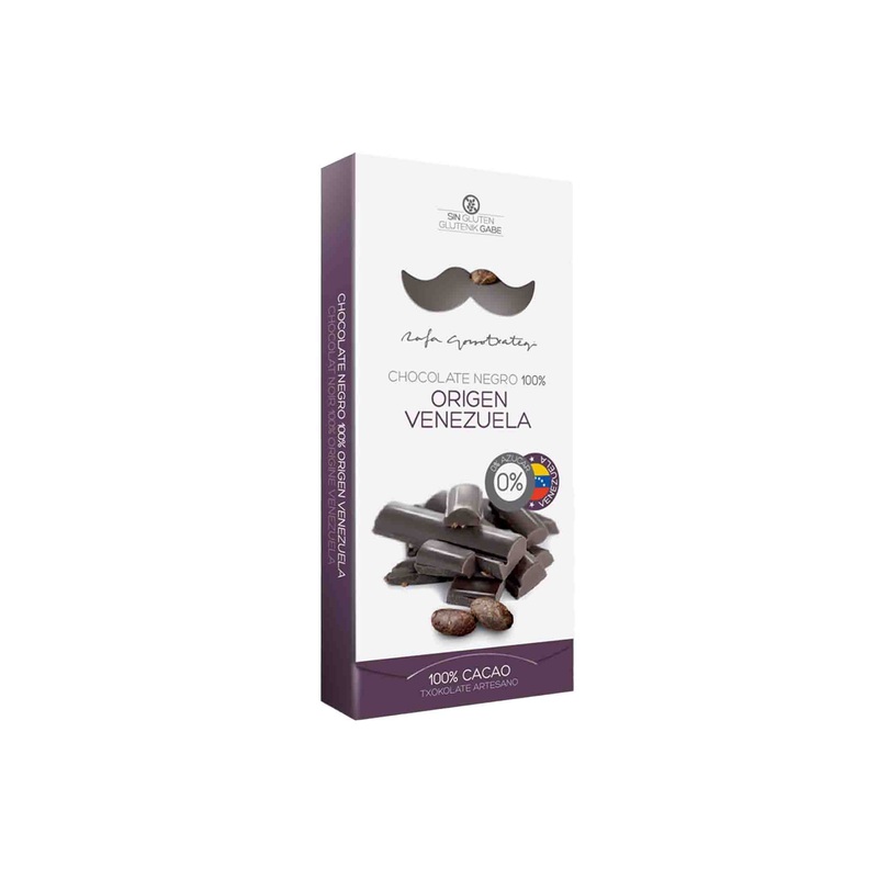 RAFA GORROTXATEGI VENEZUELA 100% DARK CHOCOLATE 100g