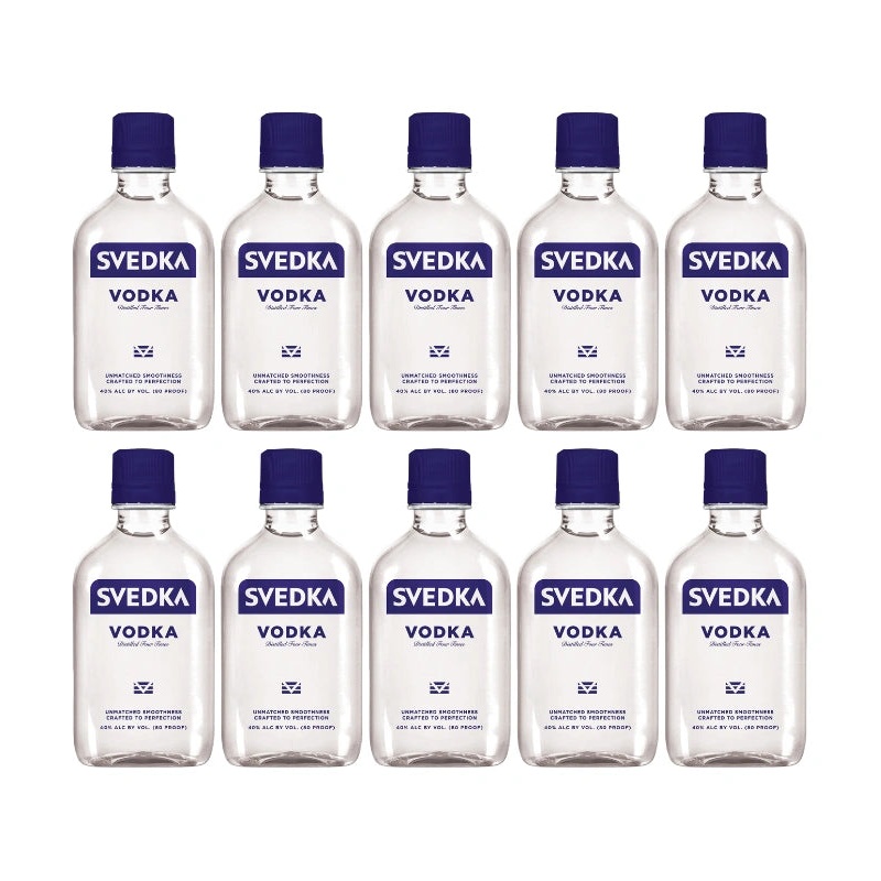 Svedka Vodka Mini Bottle Shooters (10 x 50mL)