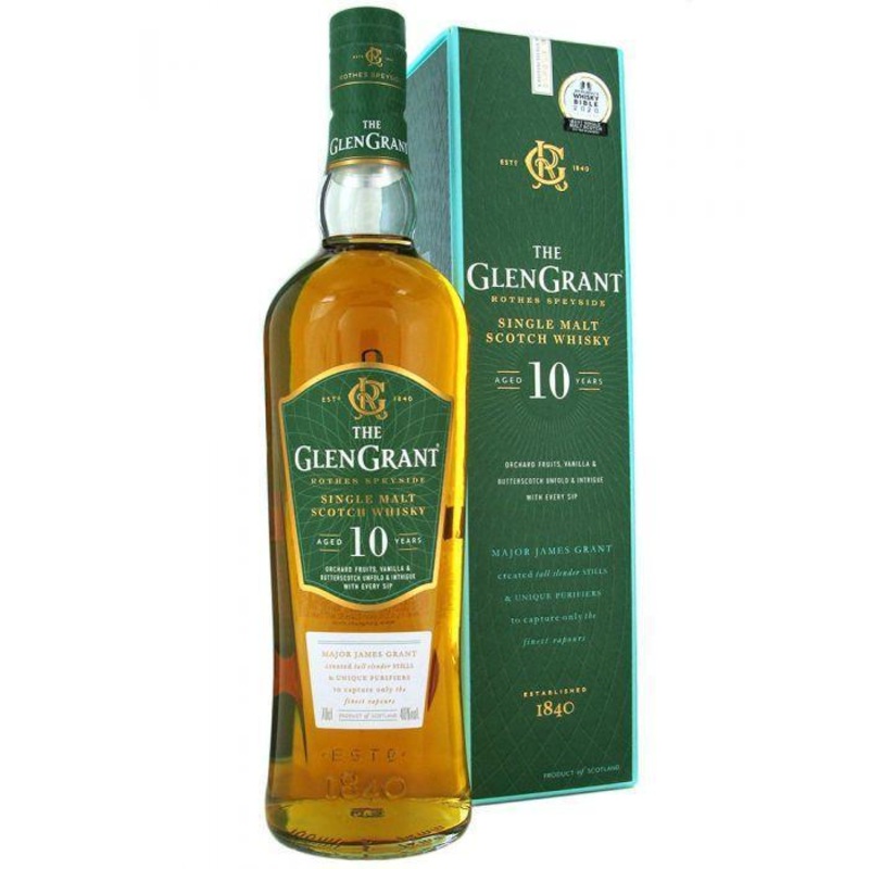 The Glen Grant 10 Year Old Single Malt Scotch Whisky 700mL