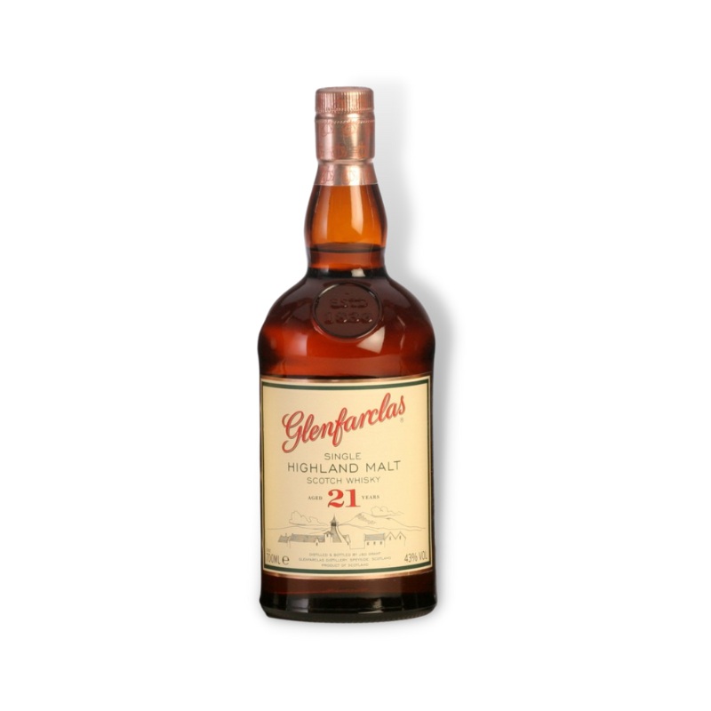 Glenfarclas 21YO Single Malt Scotch Whisky 700ml (ABV 43%)