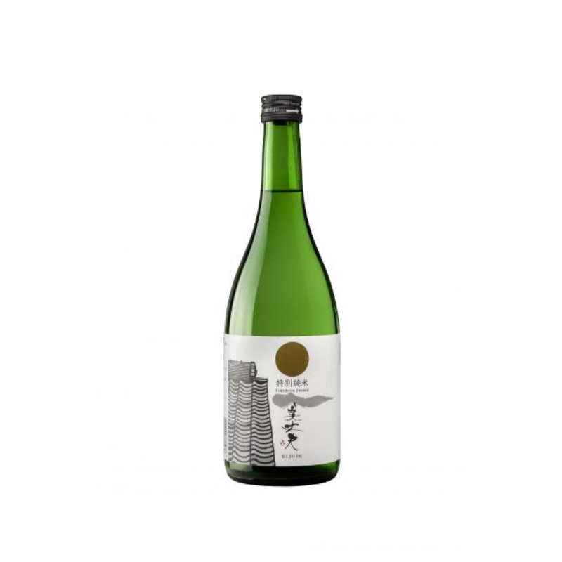 Hamakawa Shoten Brewery Tokubetsu Junmai Sake, 'The Gentleman', Bijofu